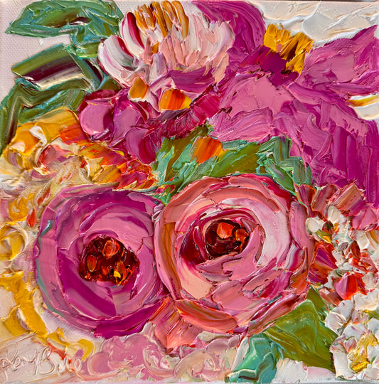 Kerry Bruce, Lilly Bloom, Oil on Canvas