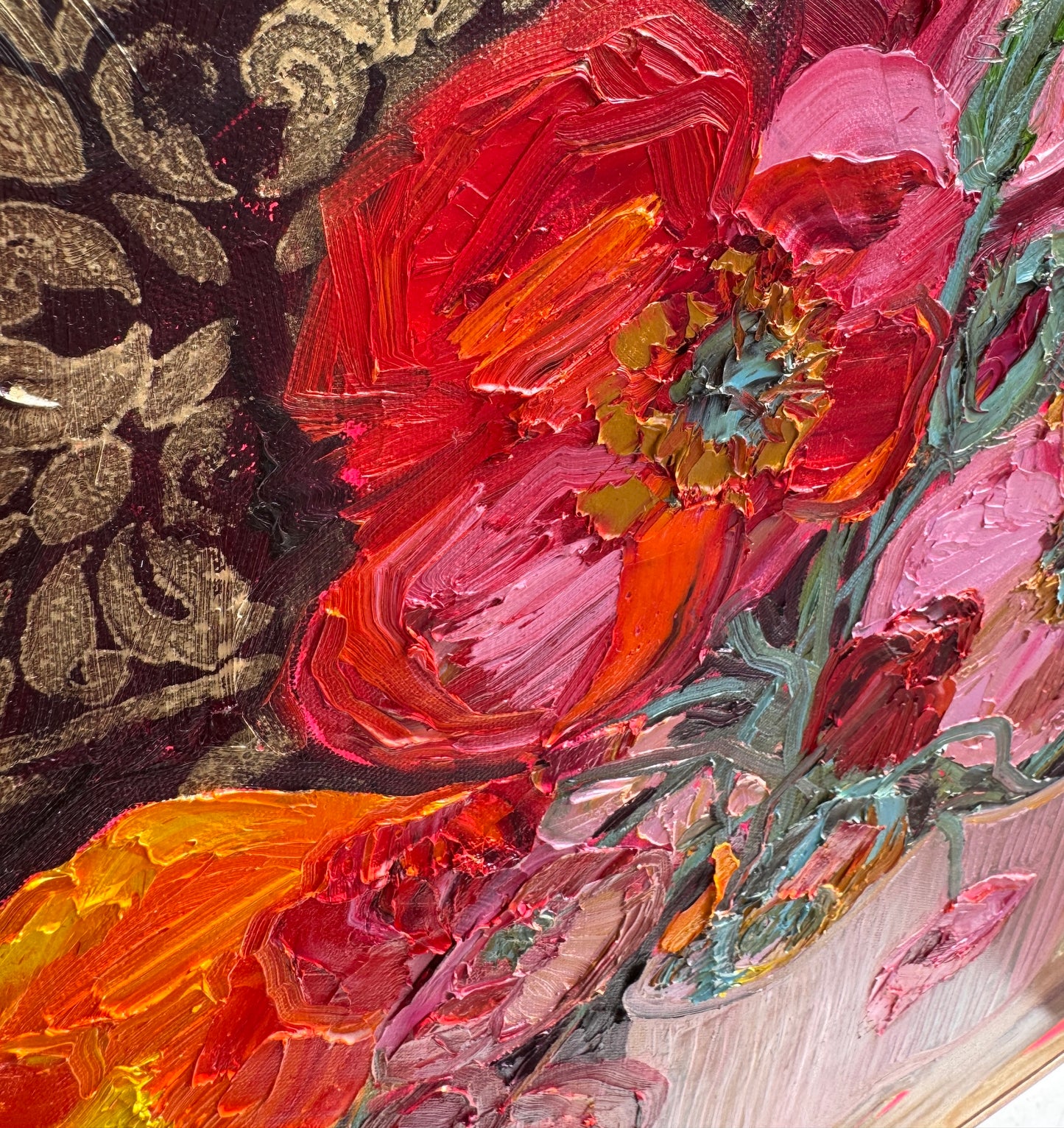 Kerry Bruce, J'Adore, Oil on Canvas