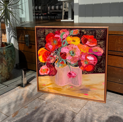 Kerry Bruce, J'Adore, Oil on Canvas