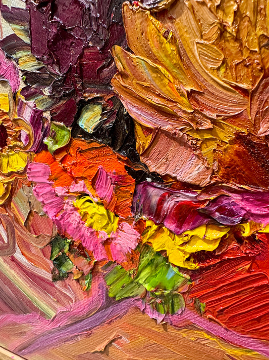 Kerry Bruce,Autumn, Oil on canvas