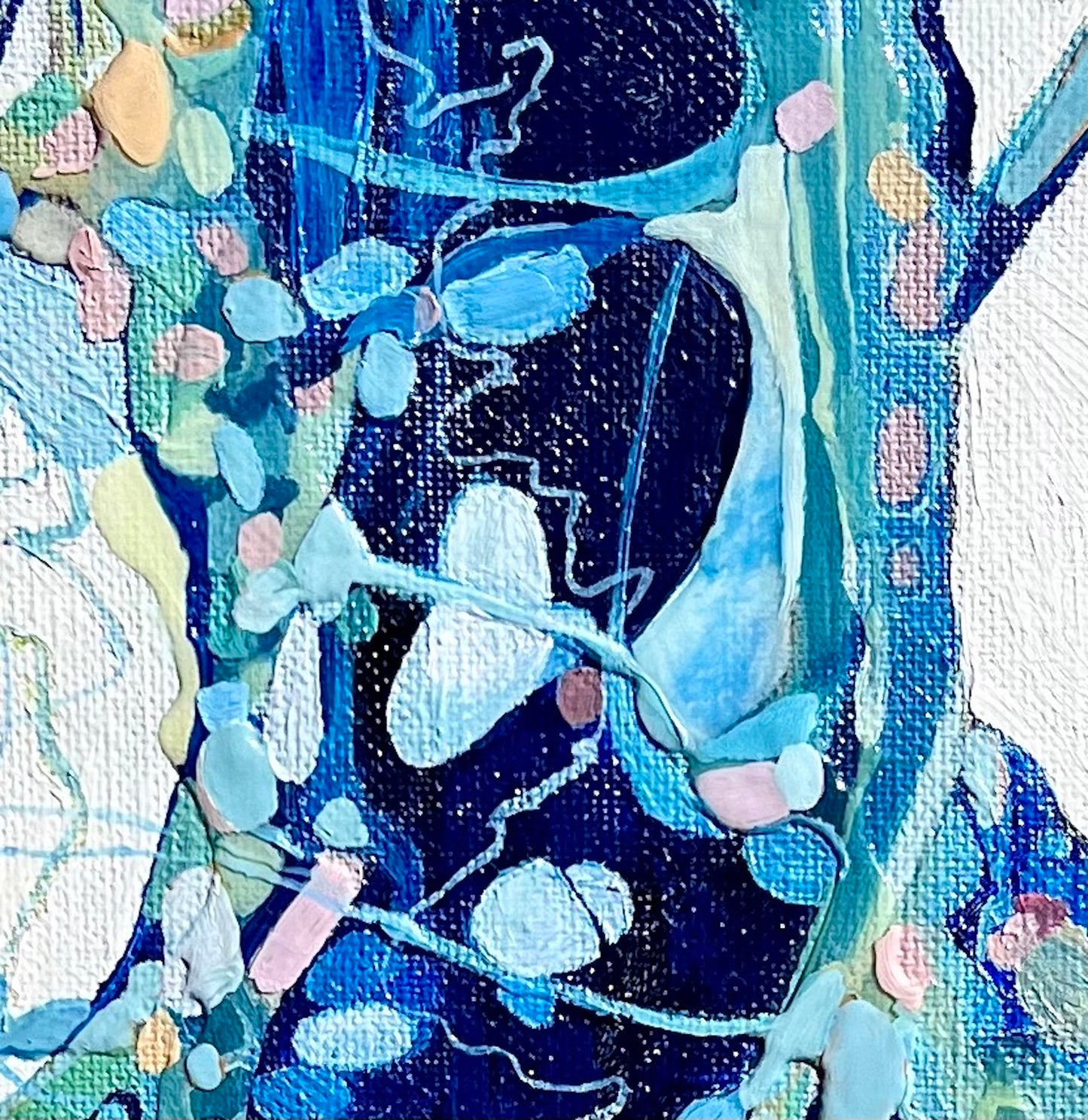 Alisa Beak, Tidal Waters No.1, Oil & Mixed Medium on Canvas