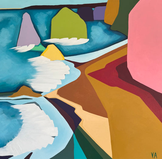 Vanessa Anderson, The Apostles, Acrylic & Oil on Canvas