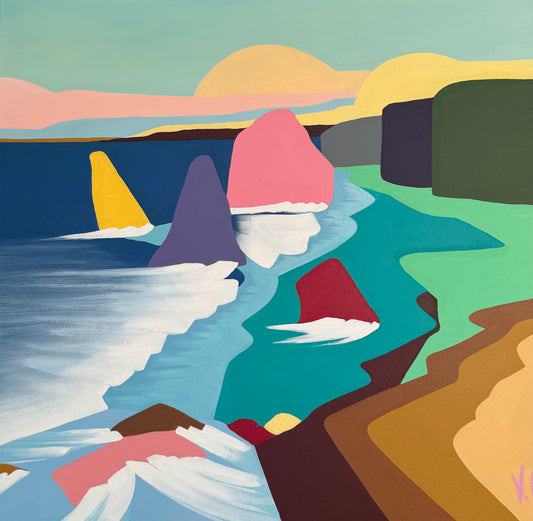 Vanessa Anderson, The Apostles, Acrylic & Oil on Canvas