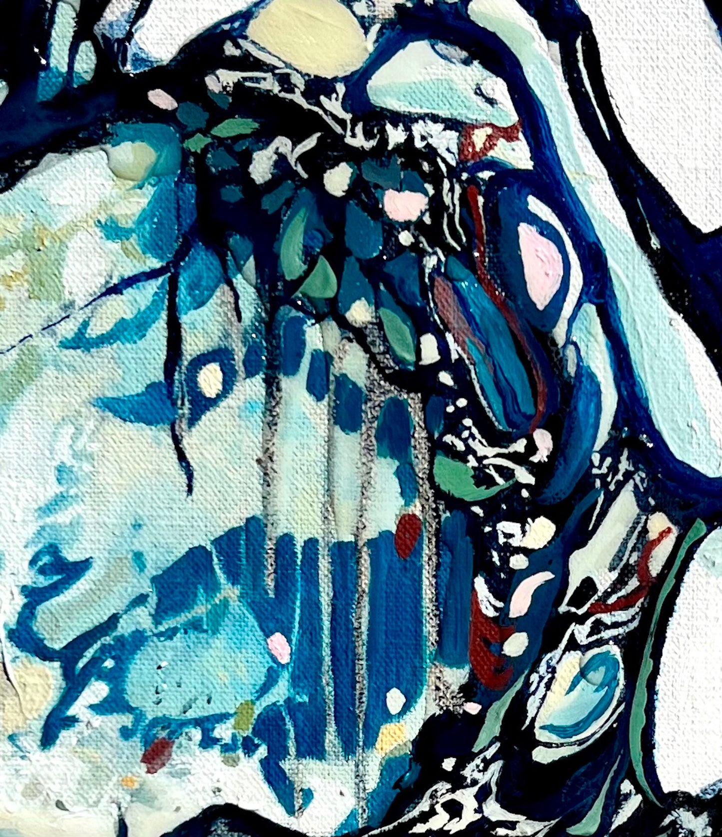 Alisa Beak, Sea Glass , Oil on Canvas