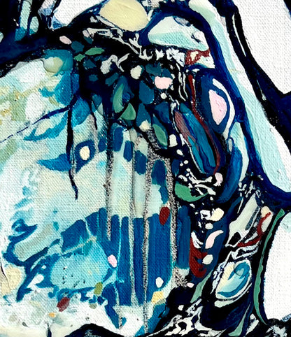 Alisa Beak, Sea Glass , Oil on Canvas