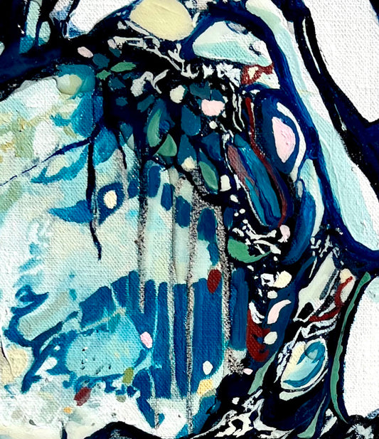 Alisa Beak, Sea Glass , Oil on Canvas