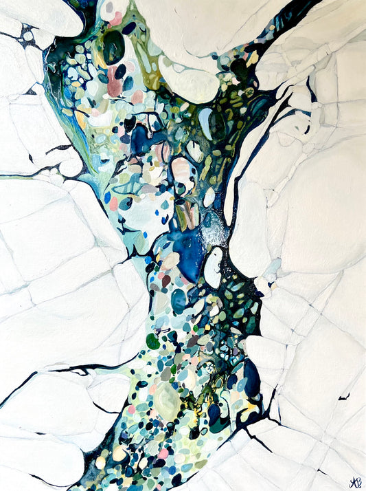 Alisa Beak, Echoes, Oil on Canvas