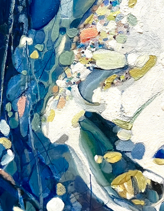 Alisa Beak, Changing Tides, Oil on Canvas