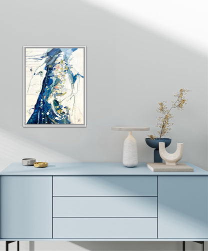 Alisa Beak, Changing Tide, Oil & Mixed Medium on Linen