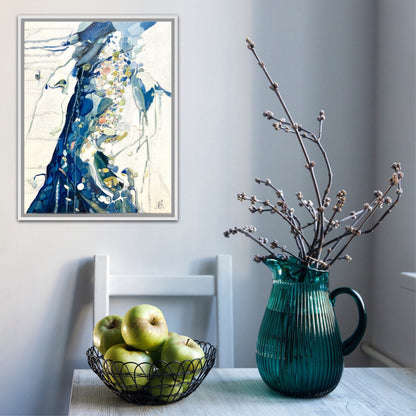 Alisa Beak, Changing Tide, Oil & Mixed Medium on Linen