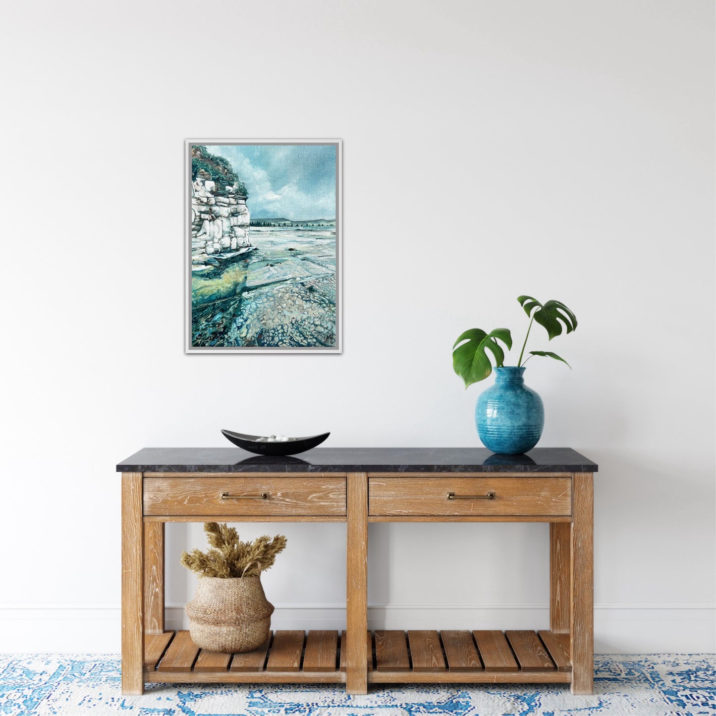 Alisa Beak, Evening Shadows, Oil on Linen