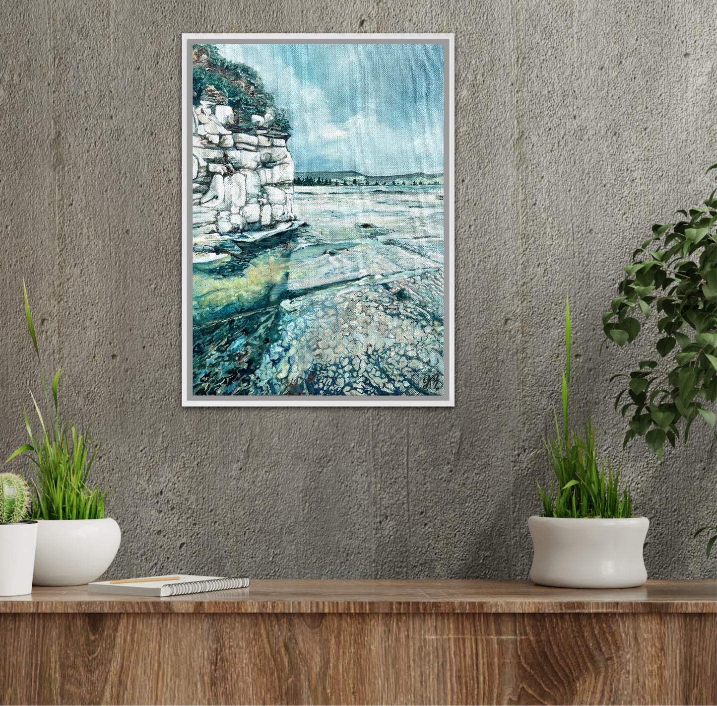 Alisa Beak, Evening Shadows, Oil on Linen