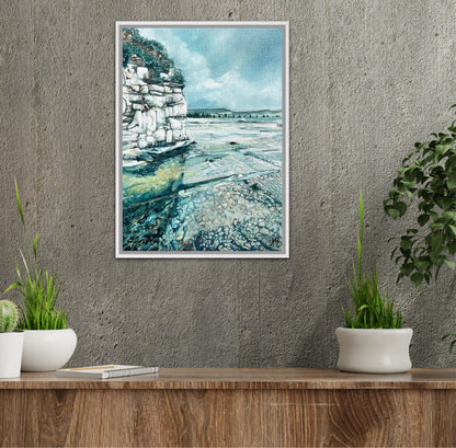 Alisa Beak, Evening Shadows, Oil on Linen