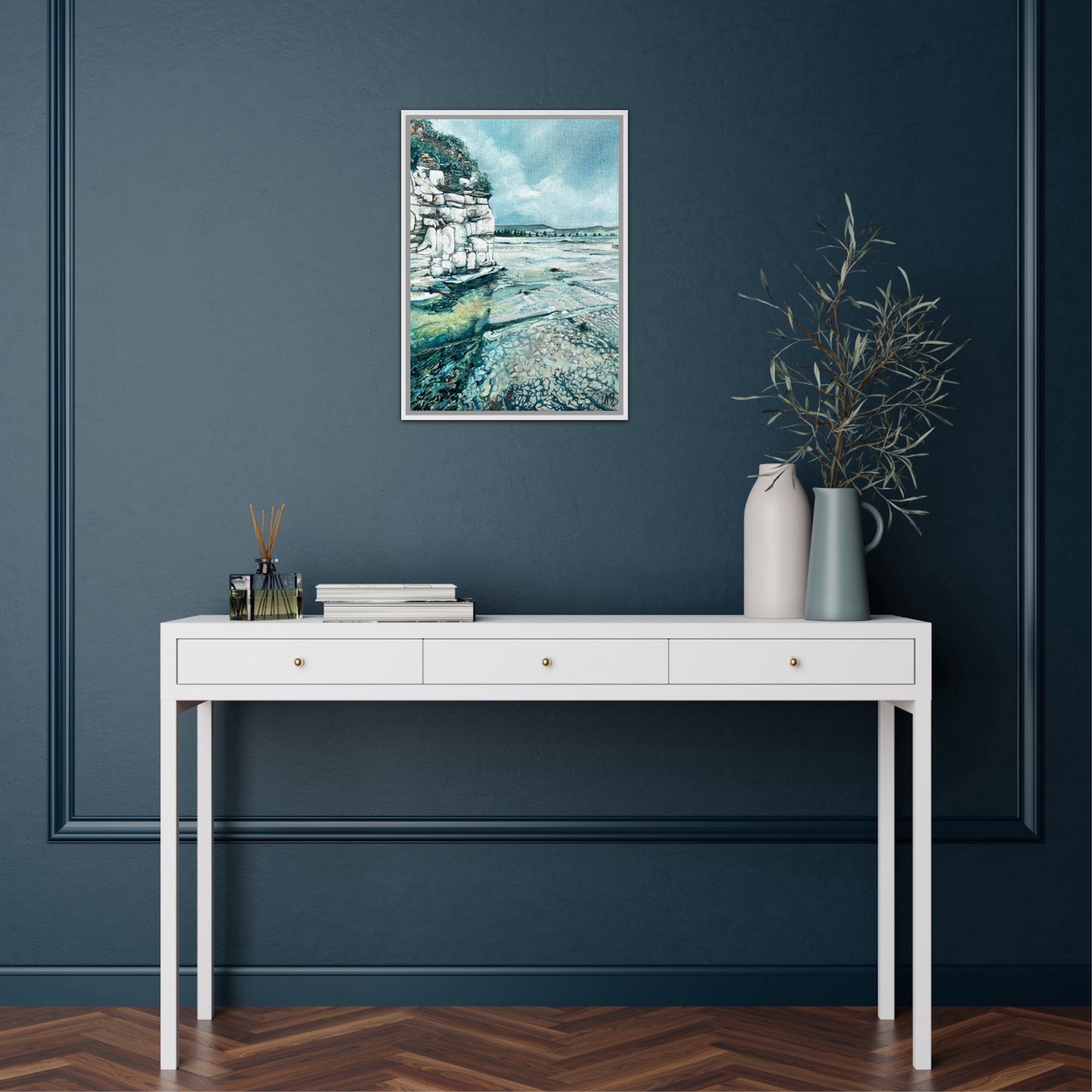 Alisa Beak, Evening Shadows, Oil on Linen