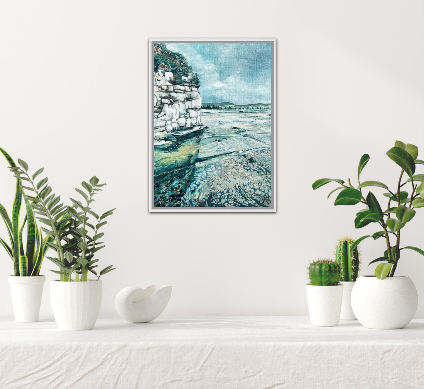 Alisa Beak, Evening Shadows, Oil on Linen