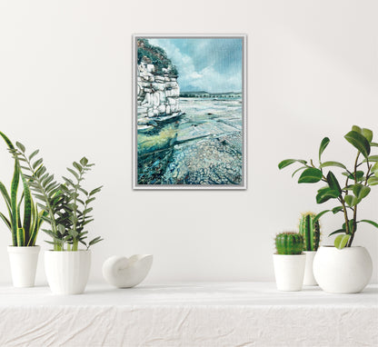 Alisa Beak, Evening Shadows, Oil on Linen