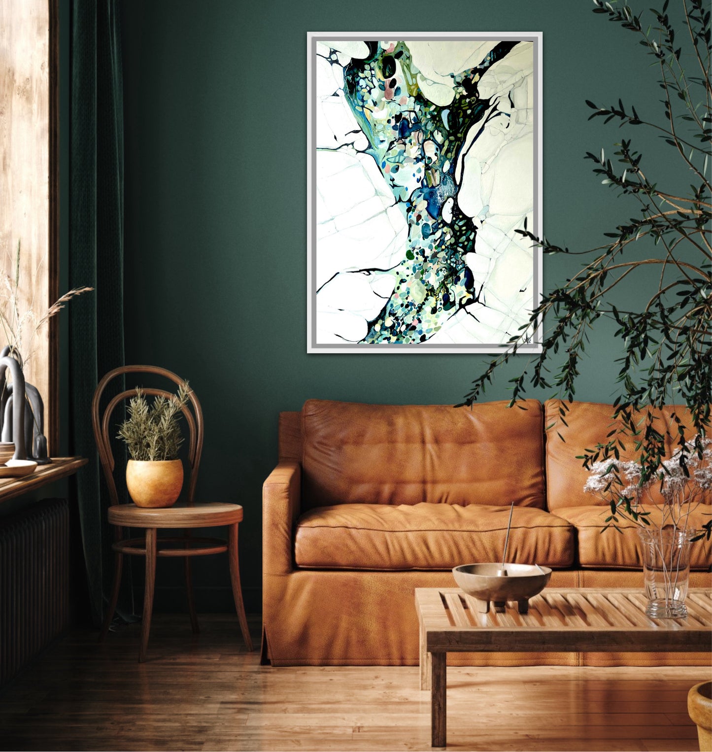 Alisa Beak, Echoes, Oil on Canvas