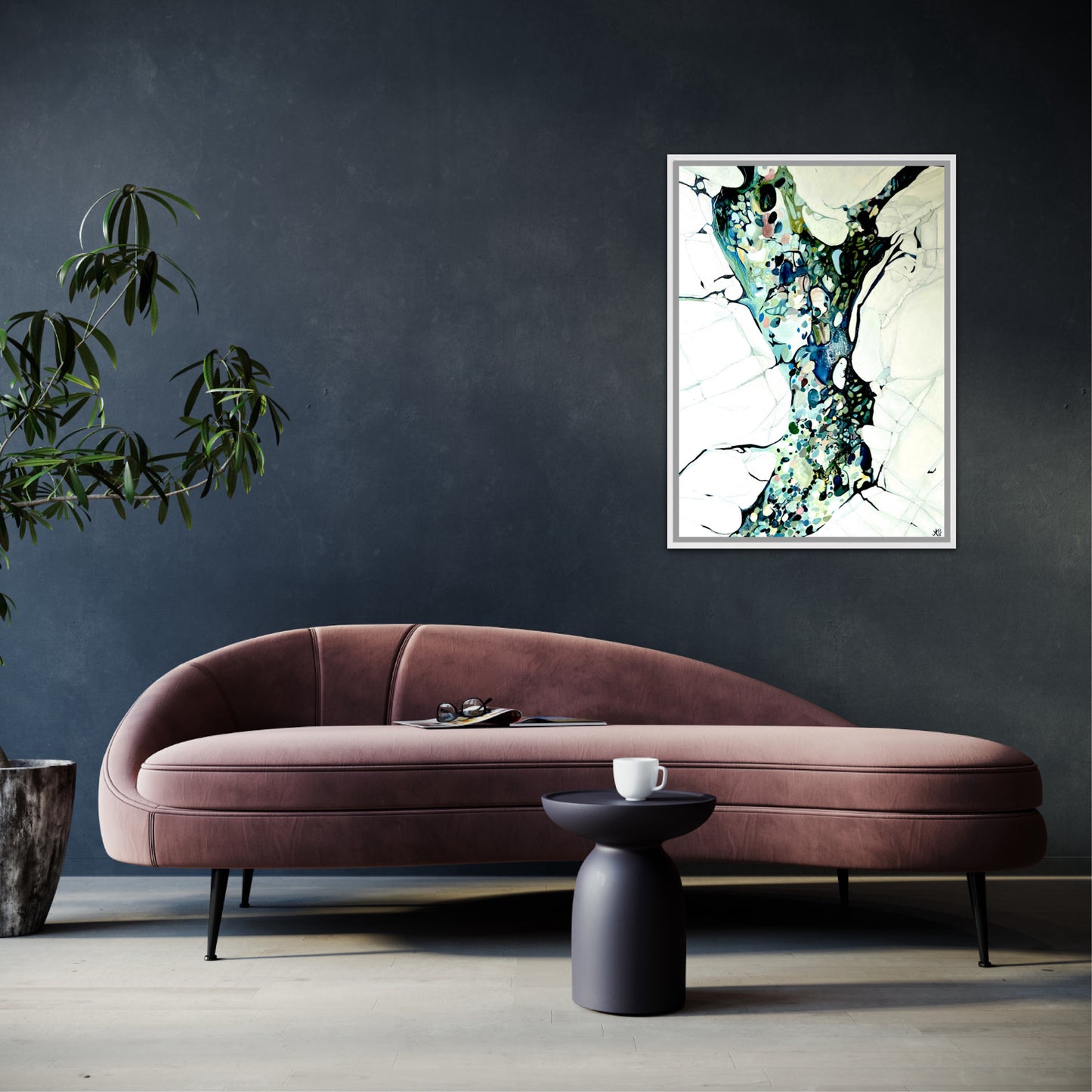 Alisa Beak, Echoes, Oil on Canvas