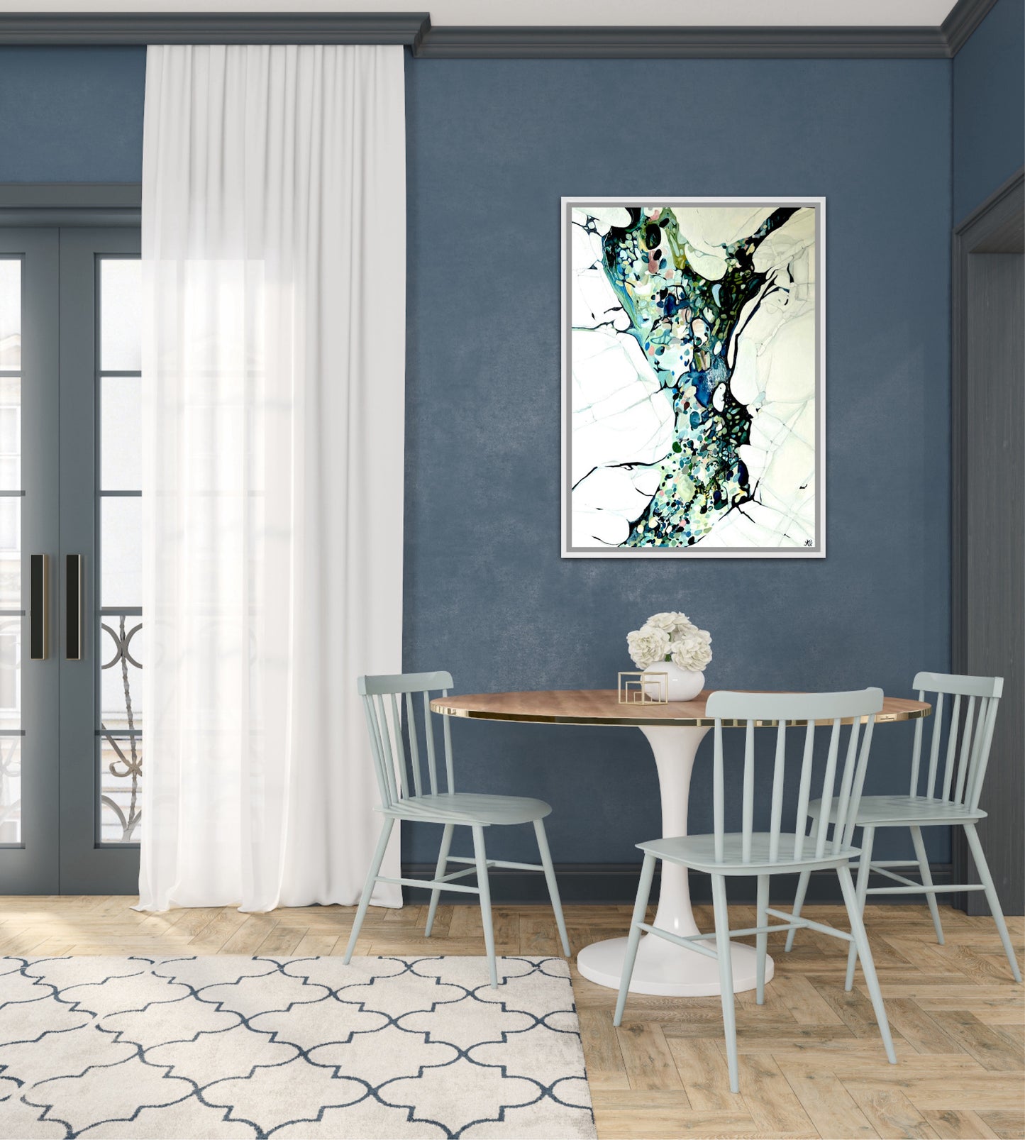 Alisa Beak, Echoes, Oil on Canvas