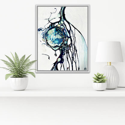 Alisa Beak, Sea Glass , Oil on Canvas