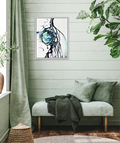 Alisa Beak, Sea Glass , Oil on Canvas