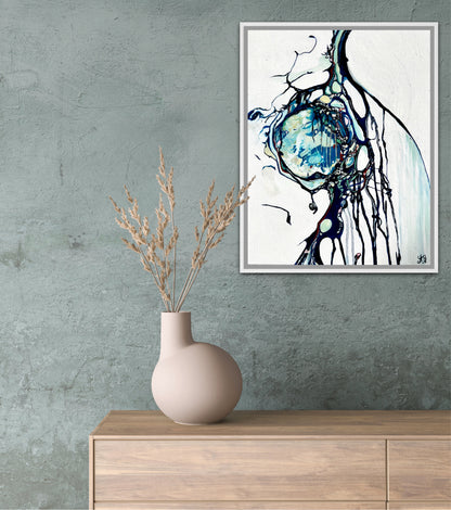 Alisa Beak, Sea Glass , Oil on Canvas