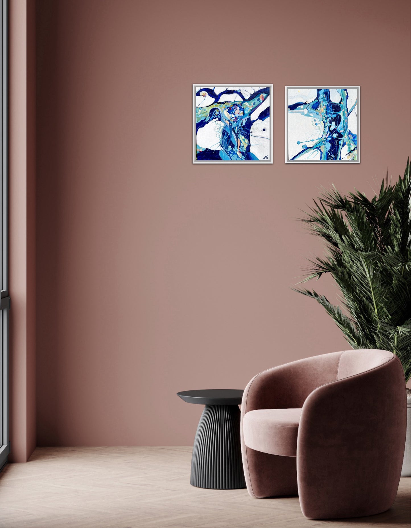 Alisa Beak, Tidal Waters No.1, Oil & Mixed Medium on Canvas