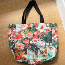 Load image into Gallery viewer, Kerry Bruce, Fluer , Cotton Drill Deluxe Tote Bag
