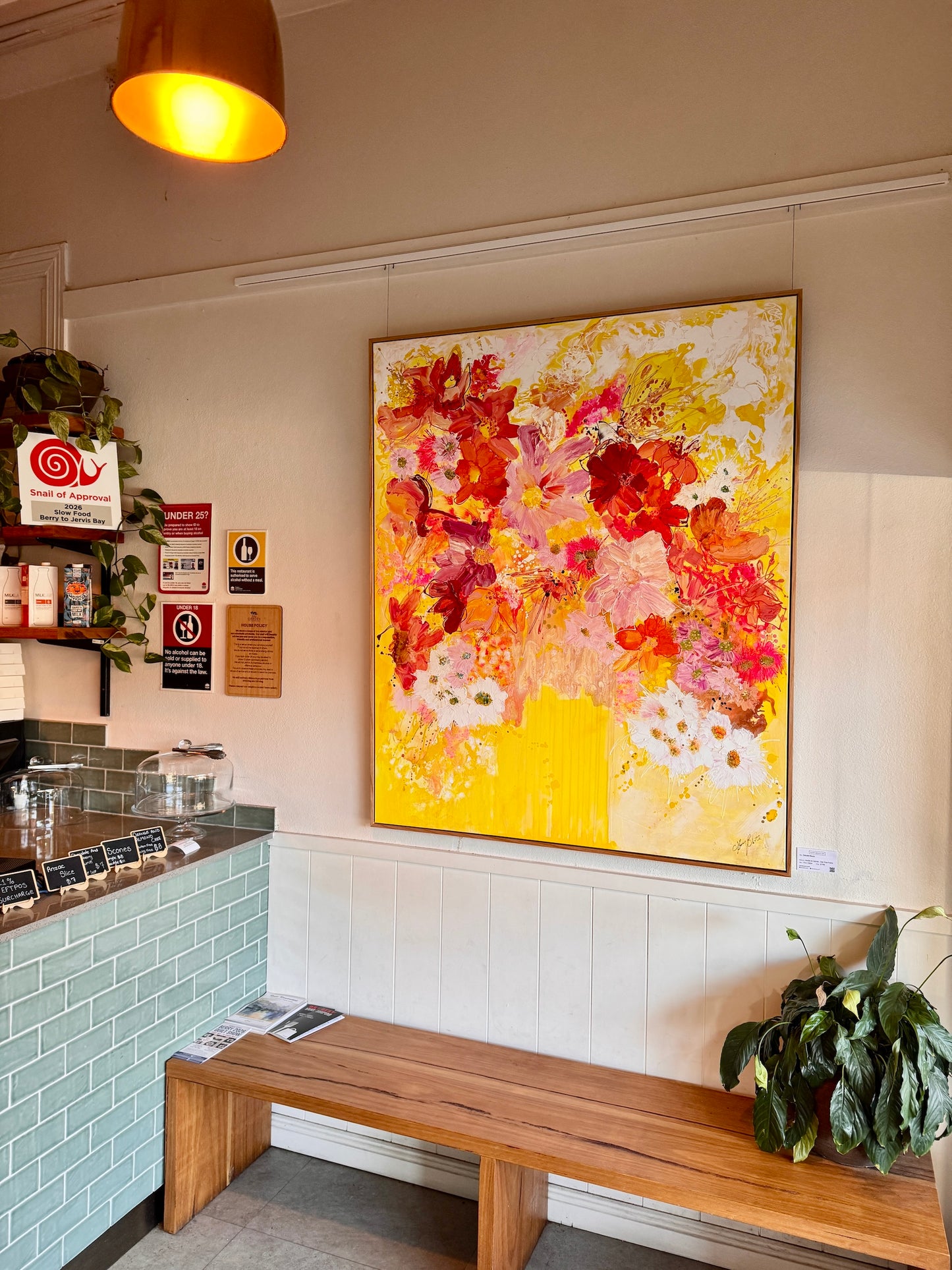 Kerry Bruce, Delicate Beauty, Acrylic on Canvas