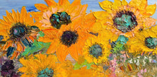 Load image into Gallery viewer, Kerry Bruce, Sunflowers, Oil on Canvas Board
