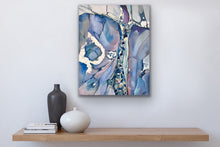 Load image into Gallery viewer, Alisa Beak, Night Pool I, Oil &amp; Mixed Medium on Canvas
