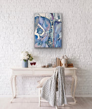 Load image into Gallery viewer, Alisa Beak, Night Pool I, Oil &amp; Mixed Medium on Canvas
