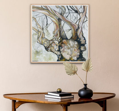 Alisa Beak, The Gnarled Ancient, Mixed Media on Canvas