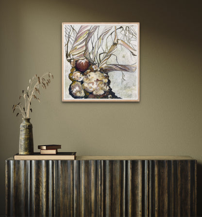 Alisa Beak,The Lyrical Distorted, Mixed Media on Canvas