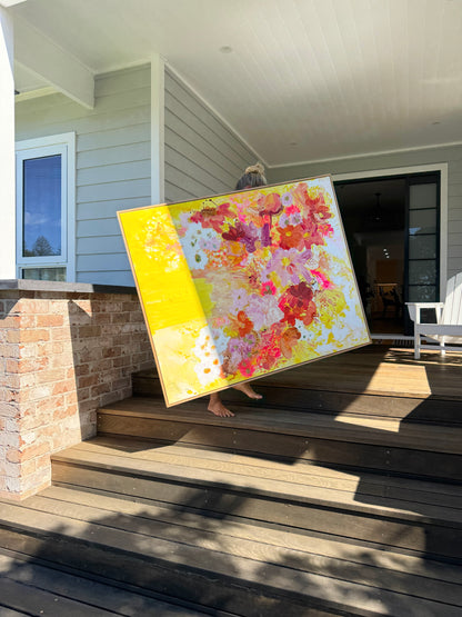 Kerry Bruce, Delicate Beauty, Acrylic on Canvas