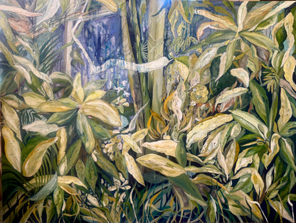 Alisa Beak, Natures Tapestry, Mixed Media on Canvas