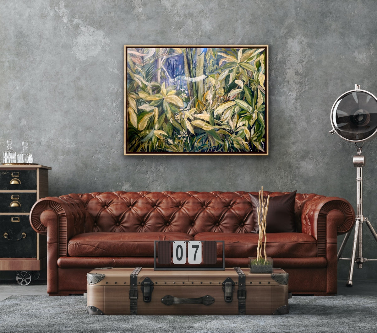 Alisa Beak, Natures Tapestry, Mixed Media on Canvas