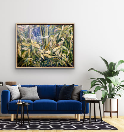 Alisa Beak, Natures Tapestry, Mixed Media on Canvas