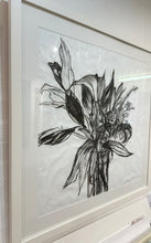 Load image into Gallery viewer, Kerry Bruce, Still LIfe of Florals , Charcoal on Art Paper
