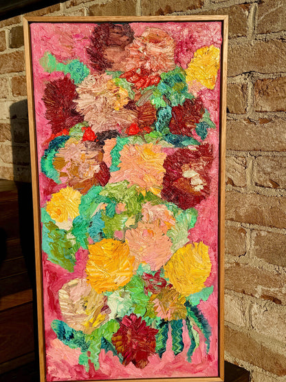 Kerry Bruce, Native Blush, Oil on Canvas