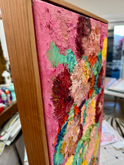 Kerry Bruce, Native Blush, Oil on Canvas