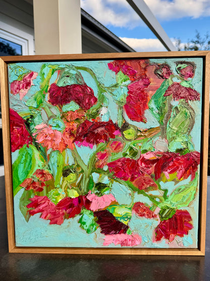 Kerry Bruce, Whispers of Blossoms, Oil on Canvas
