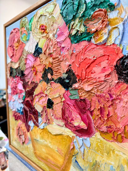 Kerry Bruce, Canola Gold , Oil on Canvas