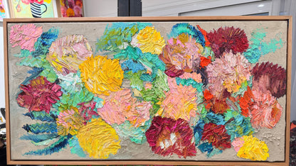 Kerry Bruce, Native Brush, Oil on Canvas