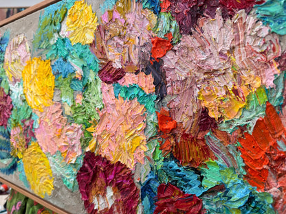 Kerry Bruce, Native Brush, Oil on Canvas