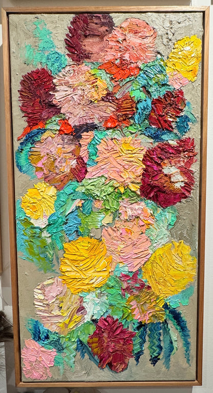 Kerry Bruce, Native Brush, Oil on Canvas