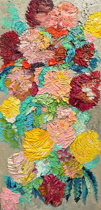 Kerry Bruce, Native Brush, Oil on Canvas