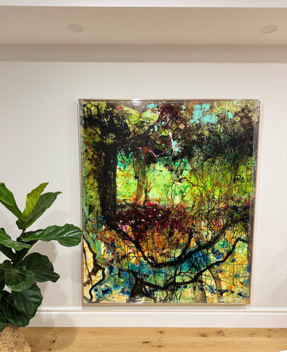 Kerry Bruce, River Dance, Acrylic on Canvas