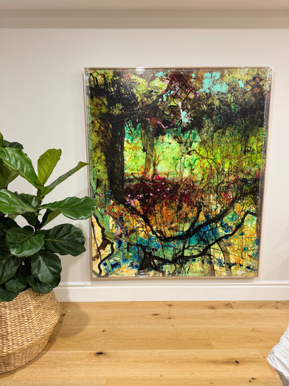 Kerry Bruce, River Dance, Acrylic on Canvas