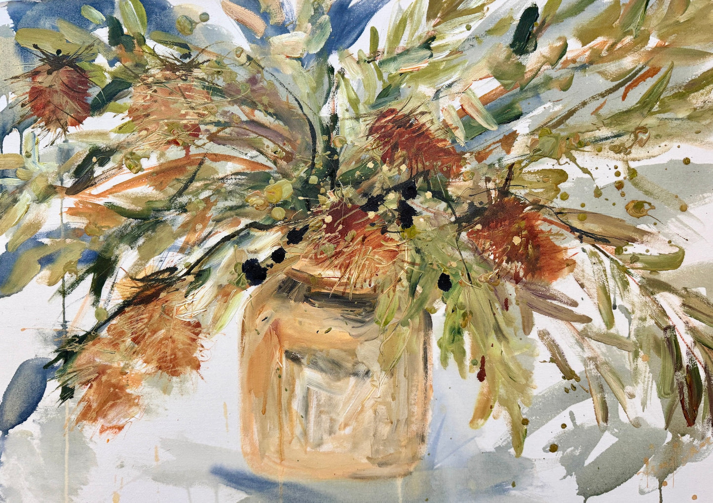 Kerry Bruce, Nourish, Oil on Canvas